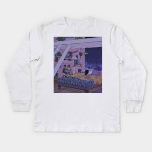 Sweet Dreams (Night) Kids Long Sleeve T-Shirt